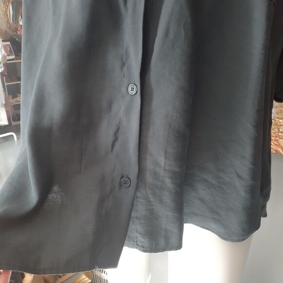 Nwot Zara Modal Blend Button Down Shirt - Picture 13 of 14